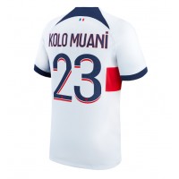 Paris Saint-Germain Randal Kolo Muani #23 Bortatröja 2023-24 Korta ärmar